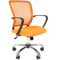 Офисное кресло CHAIRMAN 698 Chrome оранжевый