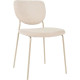 Стул Stool Group Gigi DRC-9155 бежевый/ножки кремовые