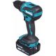 Ударная дрель-шуруповерт Makita DHP490F005 с 1-им АКБ, кейс
