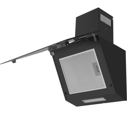 Кухонная вытяжка MAUNFELD Astro 60 черное стекло