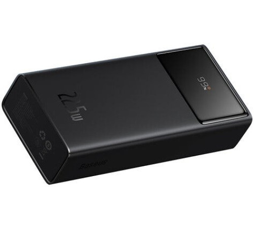 Внешний аккумулятор Baseus Star-Lord Digital Display Fast Charging Power Bank 30000mAh 22.5W черный