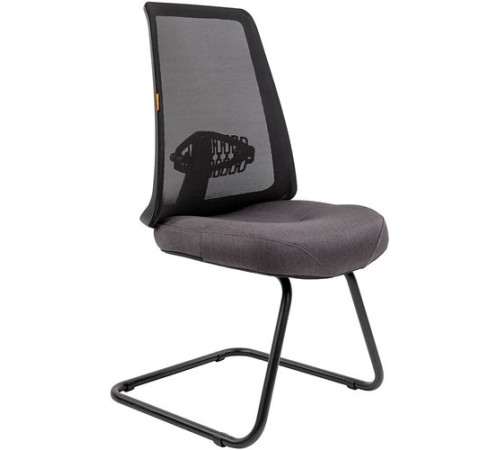 Офисный стул CHAIRMAN 535V ткань черный/серый