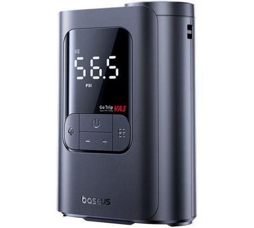 Автомобильный компрессор Baseus GoTrip VA1 Super Mini Cordless Inflator 22-Cylinder Cosmic Black C0119601