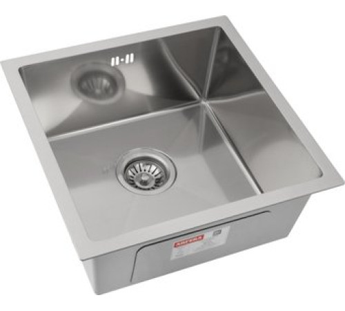 Кухонная мойка ARFEKA ECO AR 450*450 SATIN DECOR MILLET GRAINS