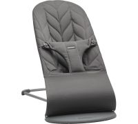 Шезлонг BabyBjorn Bliss Cotton Petal Quilt антрацит