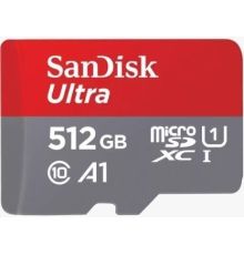 Карта памяти SanDisk Ultra SDSQUAC-512G-GN6MA microSDXC 512GB с адаптером