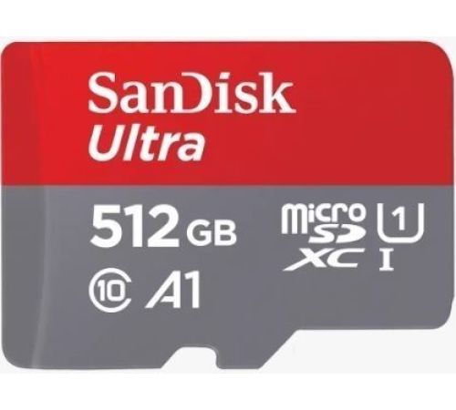 Карта памяти SanDisk Ultra SDSQUAC-512G-GN6MA microSDXC 512GB с адаптером