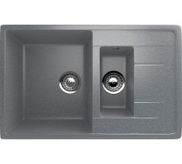 Кухонная мойка Ulgran U-205 темно-серый