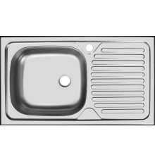 Кухонная мойка Ukinox Классика CLM760.435 ---W6K 2L-