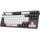 Клавиатура Dareu A87X Dareu Blue Sky V3, черный/белый