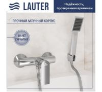 Смеситель Lauter Reef 21СК9678C с лейкой Serene 21S00103