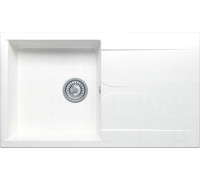 Кухонная мойка Polygran Gals-860 белый хлопок 36