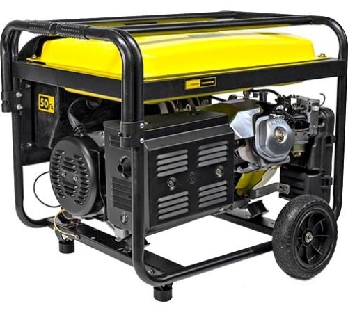 Бензиновый генератор Champion GG6501E+ATS