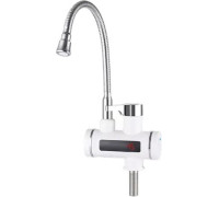 Проточный электрический водонагреватель-кран Unipump BEF-001-02 с дисплеем и гибким изливом