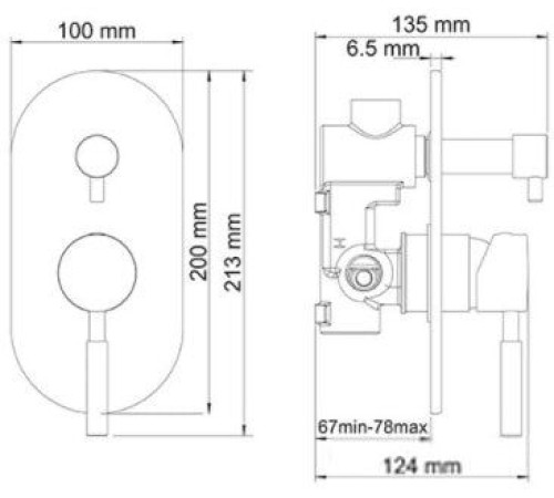 Смеситель Wasserkraft Wern 4241