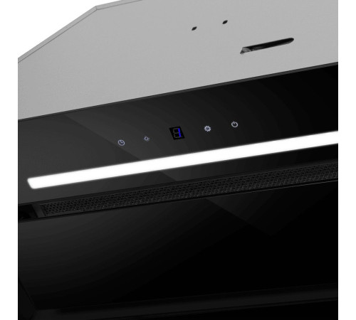 Кухонная вытяжка MAUNFELD Trapeze 602SGG черный