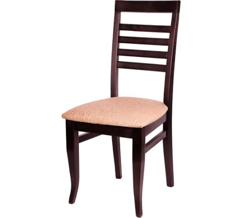Стул Ельская мебельная фабрика МДК-93 береза венге/ролан коричневый