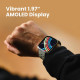 Умные часы Amazfit Bip 6 черный, с черным силиконовым ремешком