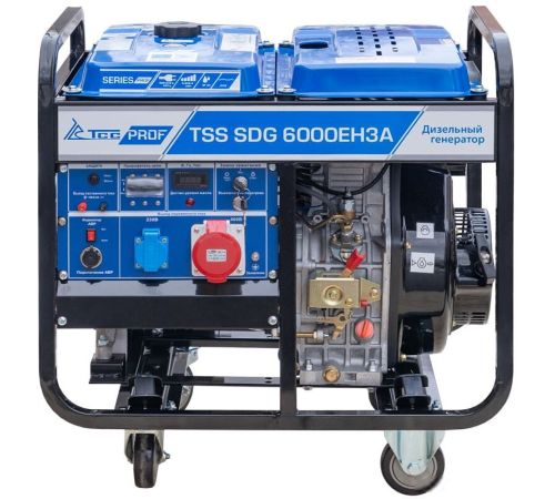 Дизельный генератор ТСС SDG 6000EH3A