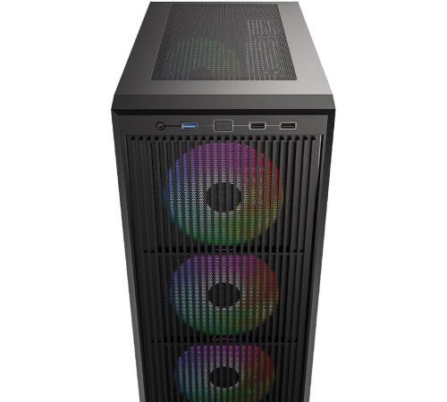 Корпус ID-Cooling Ware 310 ARGB черный