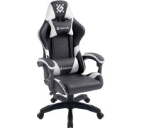 Игровое геймерское кресло Defender Companion черный/белый