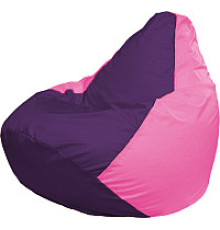 Кресло-мешок Flagman Груша Медиум XL Г1.1-32 фиолетовый/розовый