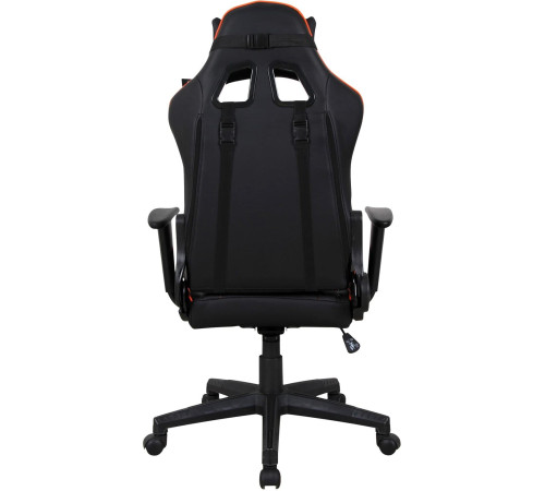 Кресло Brabix GT Racer GM-100 черный/оранжевый