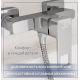 Смеситель Lauter Cascade 21СК9615C с лейкой Nevada 21S10146