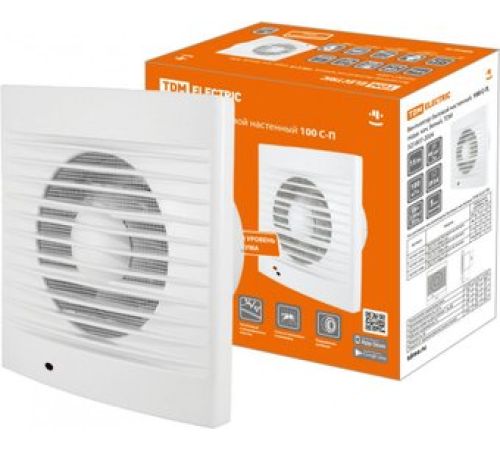 Осевой вентилятор TDM Electric 100 С-П SQ1807-2004