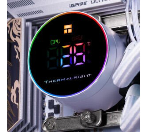 Система жидкостного охлаждения для процессора Thermalright Frozen Magic 360 Digital ARGB V2 белый