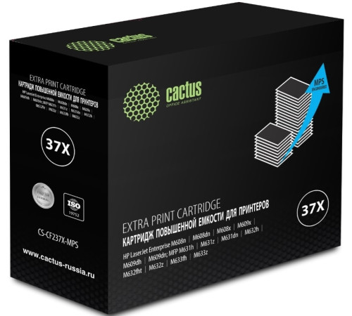 Картридж CACTUS CS-CF237X-MPS аналог HP 37A CF237A