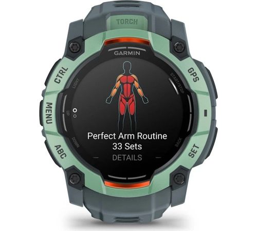 Умные часы Garmin Instinct 3 50 мм зеленый