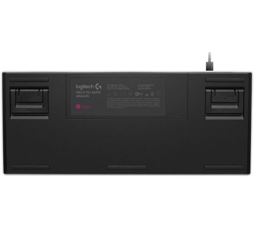 Клавиатура Logitech G Pro X TKL Rapid 920-013244 белый, нет кириллицы