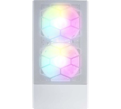 Корпус 1stPlayer Firebase X4-M-WH-2F1P-W-1F1-W