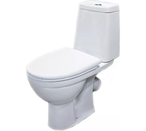 Унитаз Sanita Марс WC.CC/Mars/2-DM.Rim/WHT.G/S1 с сиденьем