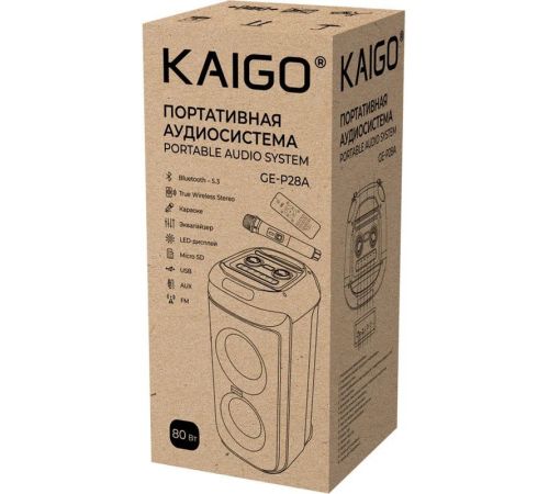 Беспроводная колонка Kaigo GE-P28A