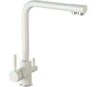 Смеситель MARRBAXX Карельский камень КМ006/G31 белый