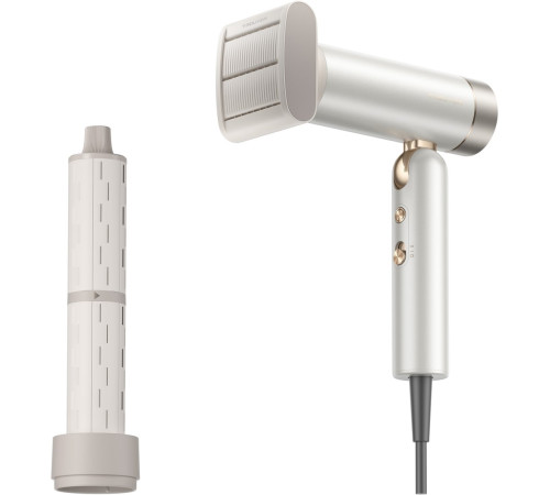 Фен Trouver Flip 10 белый/золотистый