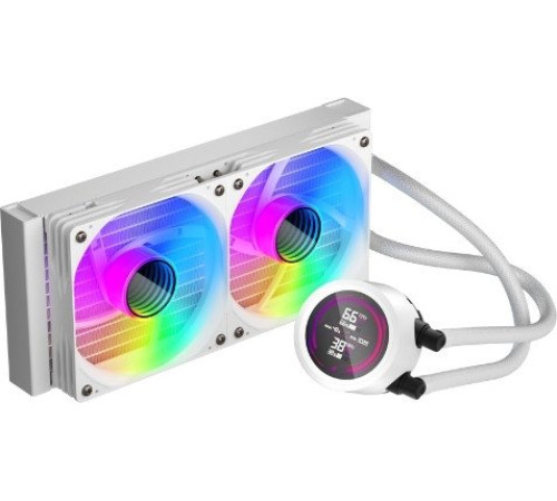 Система жидкостного охлаждения для процессора 1stPlayer TS4 240 белый