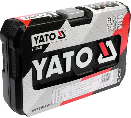 Универсальный набор инструментов Yato YT-14451 23 предмета