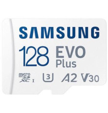Карта памяти Samsung EVO Plus 2024 microSDXC 128GB с адаптером