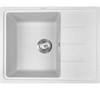 Кухонная мойка ZorG Torino 62 белый камень