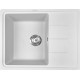 Кухонная мойка ZorG Torino 62 белый камень