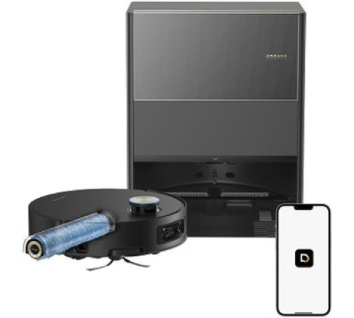 Робот-пылесос Dreame Robot Vacuum Aqua10 Ultra Roller Complete Black RLH71DE-1 евровилка, черный