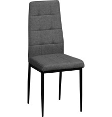 Стул Mio Tesoro Джия DC-060KD темно-серый/черный