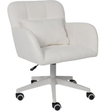 Офисное кресло AksHome Musa букле/белый