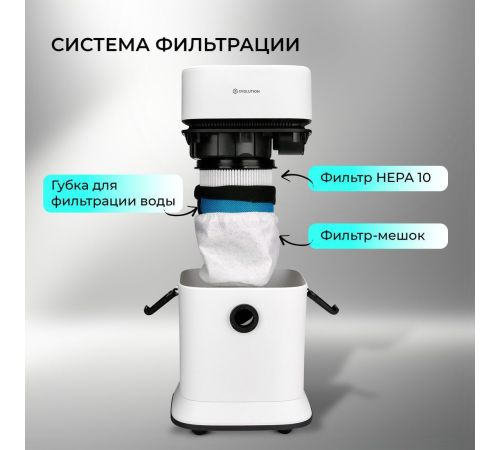 Пылесос Evolution DW30CT