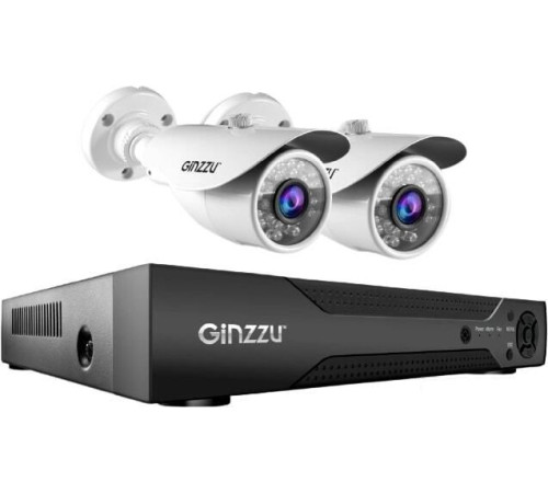 Комплект видеонаблюдения Ginzzu HK-427N