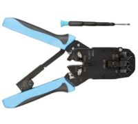 Кримпер Hyperline HT-2008AR черный/синий