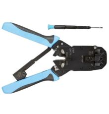 Кримпер Hyperline HT-2008AR черный/синий